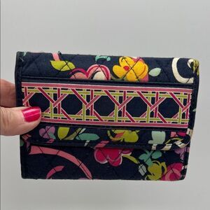 Vera BradleyWallet Ribbons Tri-fold Wallet